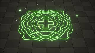 UE4 Healing Area VFX