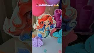 ‍️ DIY Mermaid Party Decor Ideas | Under the Sea Birthday Table Setup 