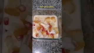 How to make fruit trifle custard #shorts #shortvideo #youtubeshorts #youtuber #viral #ashortaday