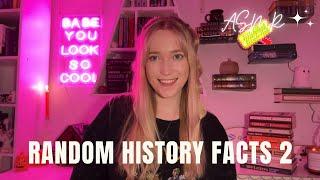 Over one hour of history facts to fall asleep to - The ultimate random history episode pt 2!