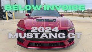 I PAID BELOW INVOICE FOR MY 2024 FORD MUSTANG GT!