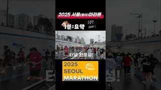2025 동아마라톤 10키로 1분요약입니다. #동아마라톤 #서울마라톤 #10키로 #수중런 #러닝 #달리기
