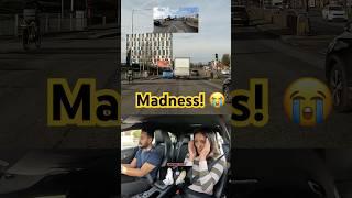 NEARLY GOT SQUASHED! 🫣 #driving #test #chaos #omg #silly #driver #car #road #London #fail