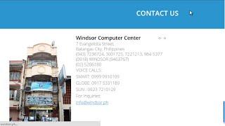 Windsor Computer Center Online Store