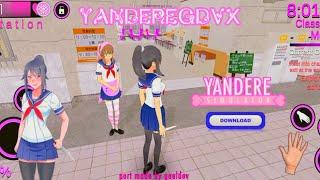 YandereGDVX Finally Released By @GaelDev Yandere simulator fan game android + Download Link