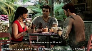 Uncharted 2: Among Thieves Walkthrough - Chapter 01: A Rock and a Hard Place Part 2 HD