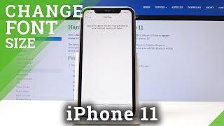 How to Change Text Size in iPhone 11 – Set Up Text Size