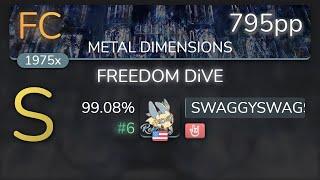 [8.03⭐] SWAGGYSWAGSTER | cosMo@bousouP - FREEDOM DiVE [METAL DIMENSIONS] +HR 99.08% {#6 795pp FC}