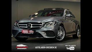 Mercedes Benz E220d Fahrzeugpräsentation Autoladen Dresden