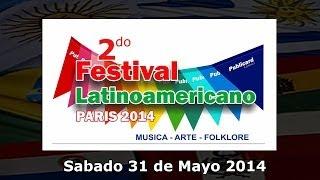 SPOT DEL 2do FESTIVAL LATINOAMERICANO PARIS 2014