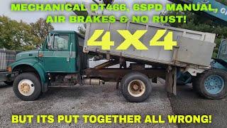 THIS IS IT! DT466, MANUAL TRANS, AIR BRAKES, DOUBLE FRAME....AND DOUBLE FRAME!