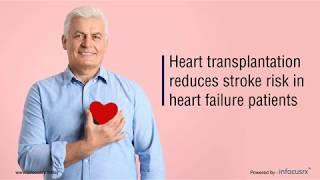 Heart transplantation reduces stroke risk in heart failure patients