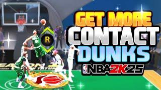 How To Get Contact Dunks and Best Dunk Animations on NBA 2K25! Ultimate Slasher Guide!