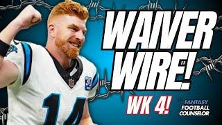 Game-Changing Waiver Wire Picks for Week 4!