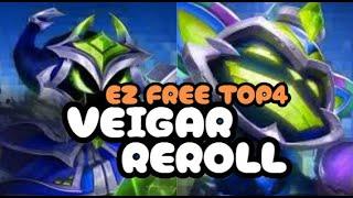 Forcing Veigar reroll! It is a FREE TOP4 especially when uncontested! TFT Set 14 | Best TFT Comps