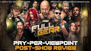 AEW FULL GEAR 2024 PPV Review Post-Show & Results