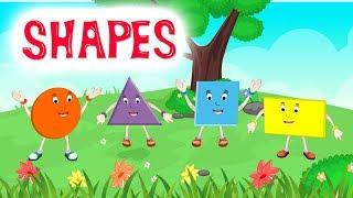 Shapes | Shapes Song | shapes rhymes | Shape songs for kids | Kidda Junction