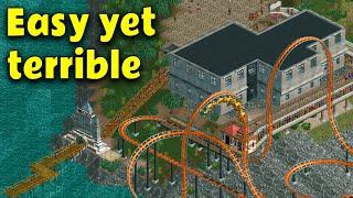 Why RollerCoaster Tycoon's easiest scenarios are the worst