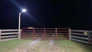 INSANELY BRIGHT 800 watt solar powered off grid LED street light by WYWNA