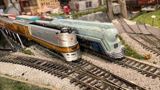 Running HO Scale Trains & Locomotives on my Layout Live