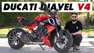 New 2023 Ducati Diavel V4 First Ride Review: 10 Best Features!