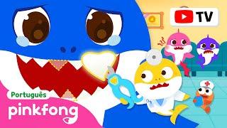 Ajuda! Meus dentes doem muito! | TOP  | +Completo | Pinkfong, Bebê Tubarão! Canções para Crianças