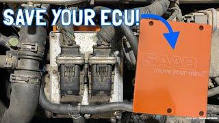 How to Save Your Saab 9-3's ECU! (T8 ECU Spacer Kit Install)