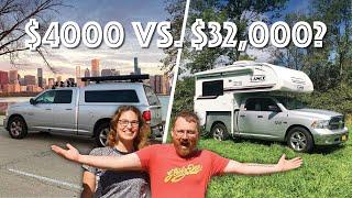 Truck Camper vs. Camper Shell Camping — Our Review of Both!