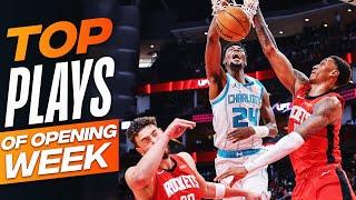 The Top Plays of NBA Opening Week | 2024-25 NBA Season