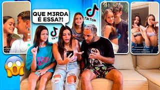 REAGINDO AOS TIKTOK POLÊMICO DA MILLENA E MANU MAIA