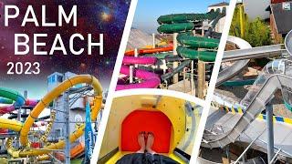 ALLE Wasserrutschen im Palm Beach! | Sommer-Edition 2023 | 4K Onride | Indoor & Outdoor