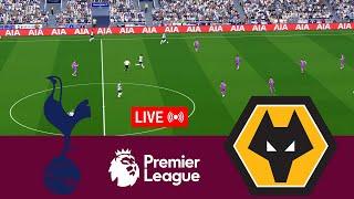 [LIVE] Tottenham Hotspur vs Wolves Premier League 23/24 Full Match - Video Game Simulation