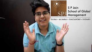 I got selected in SP Jain