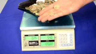 KLOPP Coin Scales KCS Series - Available at Unilink Inc