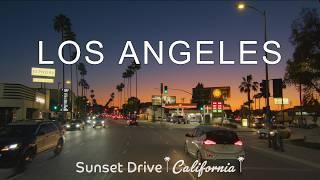 Driving Los Angeles Beverly Hills to Universal Studios Hollywood California