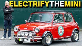 Old Mini + Electric Motor + MANUAL Gearbox? | Carfection