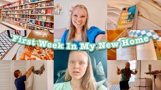 First Week In A New Place!  ~vlog~ // organizing, exploring & reading