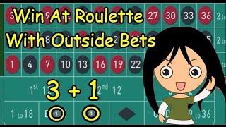 3+1 ️ The Best Roulette Strategy ️ How To Win At Roulette With Outside Bets ️