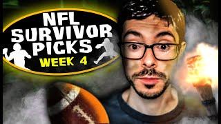 NFL Survivor Pool Picks Week 4 2024 | NFL Pick Em Predictions