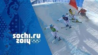 France Dominate The Men's Ski Cross Medals | Sochi 2014 Winter Olympics