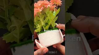 Don’t throw it away | broken flower vase