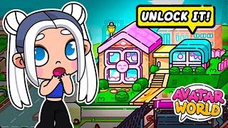 WOW!  UNLOCK KAWAII HOUSE MAKER! NEW SECRETS and BUGS in AVATAR WORLD!