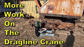 Working on More Repairs to the Bantam C35 Dragline Crane - Track Roller Removal and Disassembly