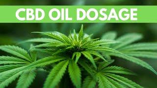 CBD OIL DOSAGE | How Much CBD Should I Take? (a pharmacist's recommendations)