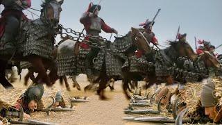 Formation of one hundred thousand horses Battle Hook tactics Ancient Legend Action.