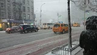 New York City Nor'easter March 7,2018 Heavy snowfall