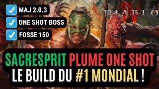 Le Build Du Sacresprit Plume One Shot Devient Le Plus Puissant De L'histoire De Diablo 4 !