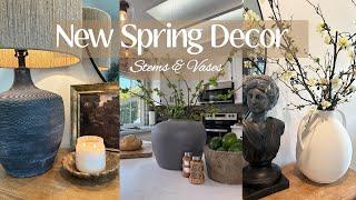II New Stems/Vases II Entryway, Kitchen & Dining Table || Afloral, HomeGoods, TJMaxx & More..