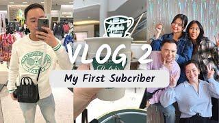 MEETING MY 1ST SUBCRIBER!  VLOG 2 | Luxury Shopping/ Hangouts With Besties/ Baccarat Rouge 540