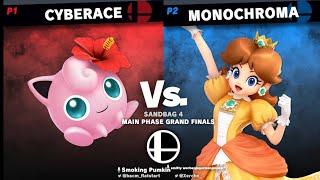 SS #4 - Main Phase Grand Finals | Cyberace (Jigglypuff) vs Monochroma (Daisy)